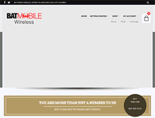 Tablet Screenshot of batmobilewireless.com